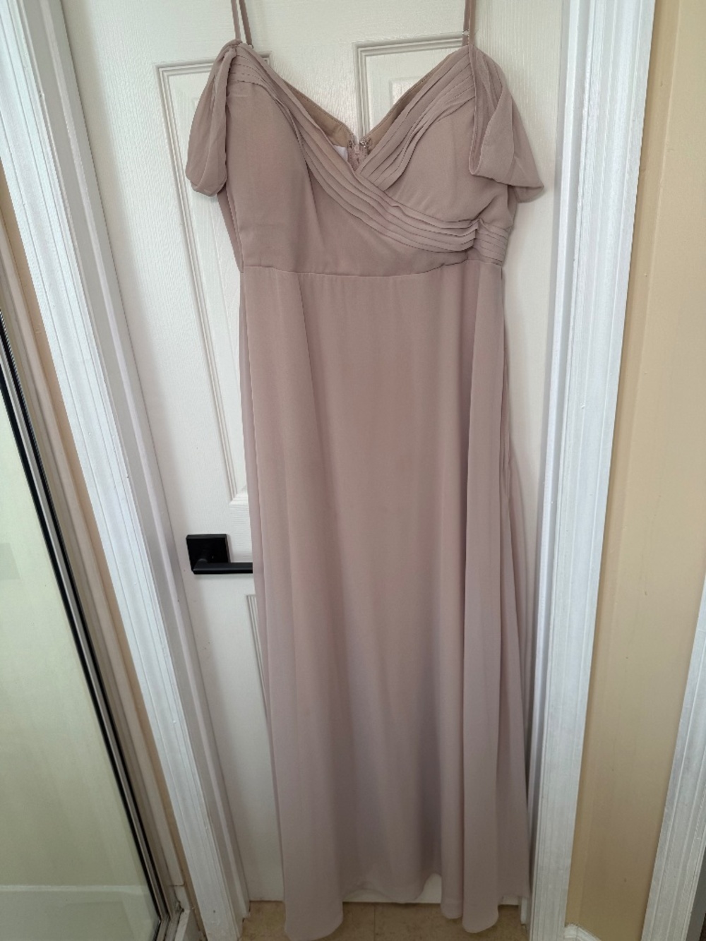 Birdie grey bridesmaid dress